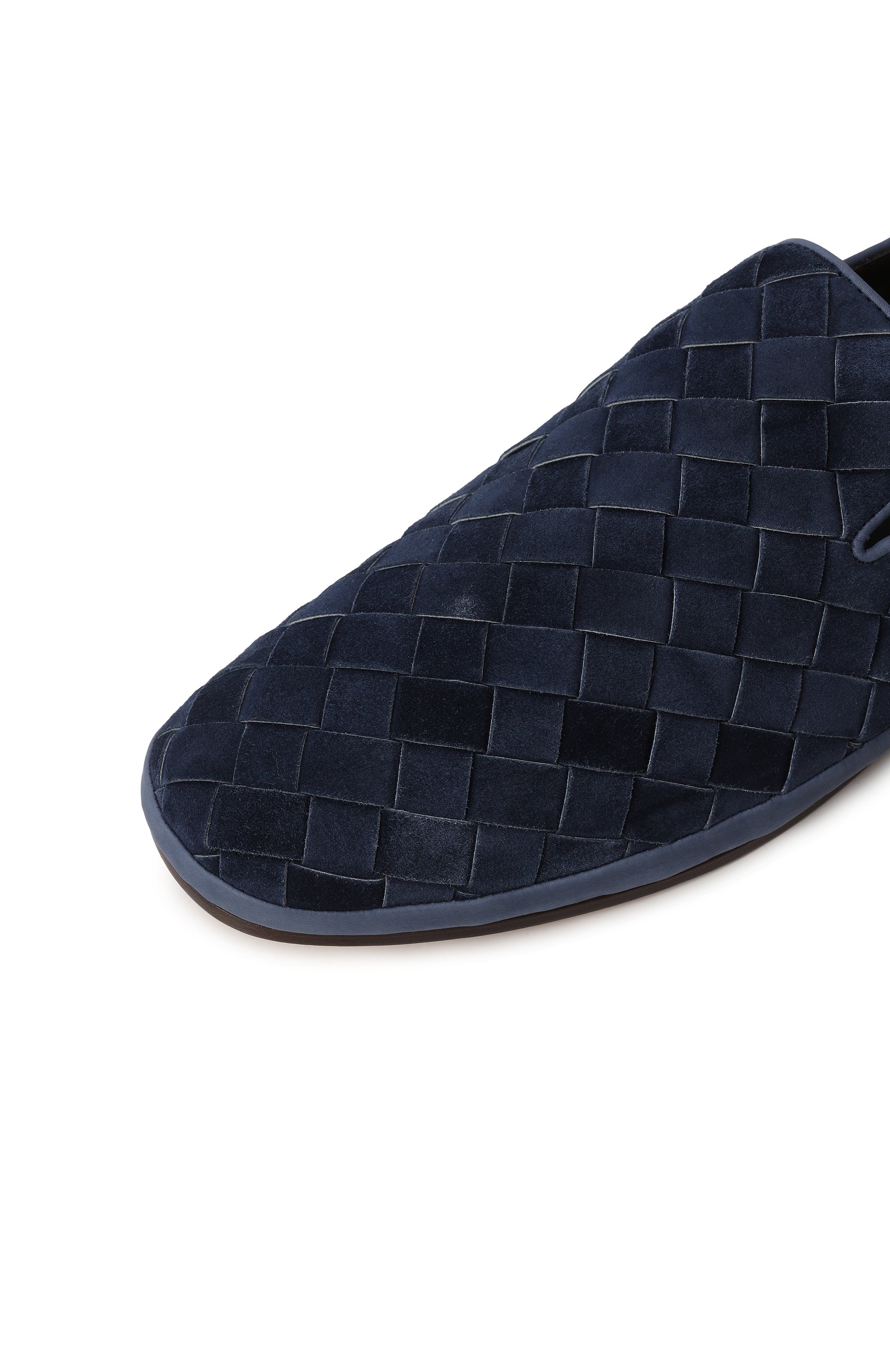 Замшевые лоферы guinea H`D`S`N BARACCO синего цвета по цене 58300 руб., арт. GUINEA.S.3*, фото 7 Замшевые лоферы guinea H`D`S`N BARACCO, арт. GUINEA.S.3*, фото 7