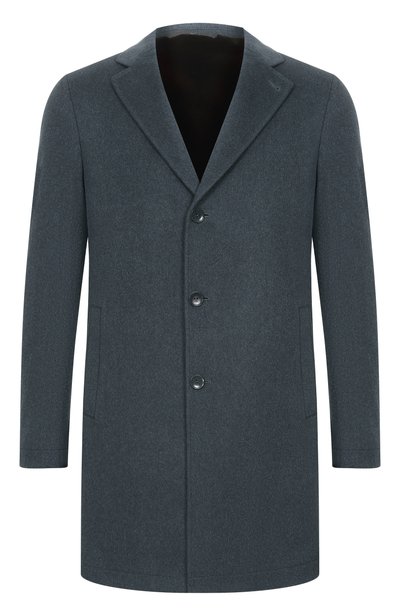 Мужское пальто из шерсти викуньи с подкладкой из норки LORO PIANA, арт. FAG4531