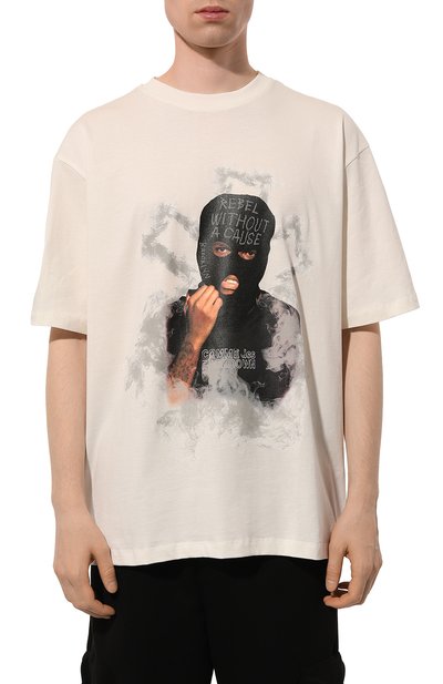 Хлопковая футболка COMME DES FUCKDOWN, арт. CFABM01450, фото 3