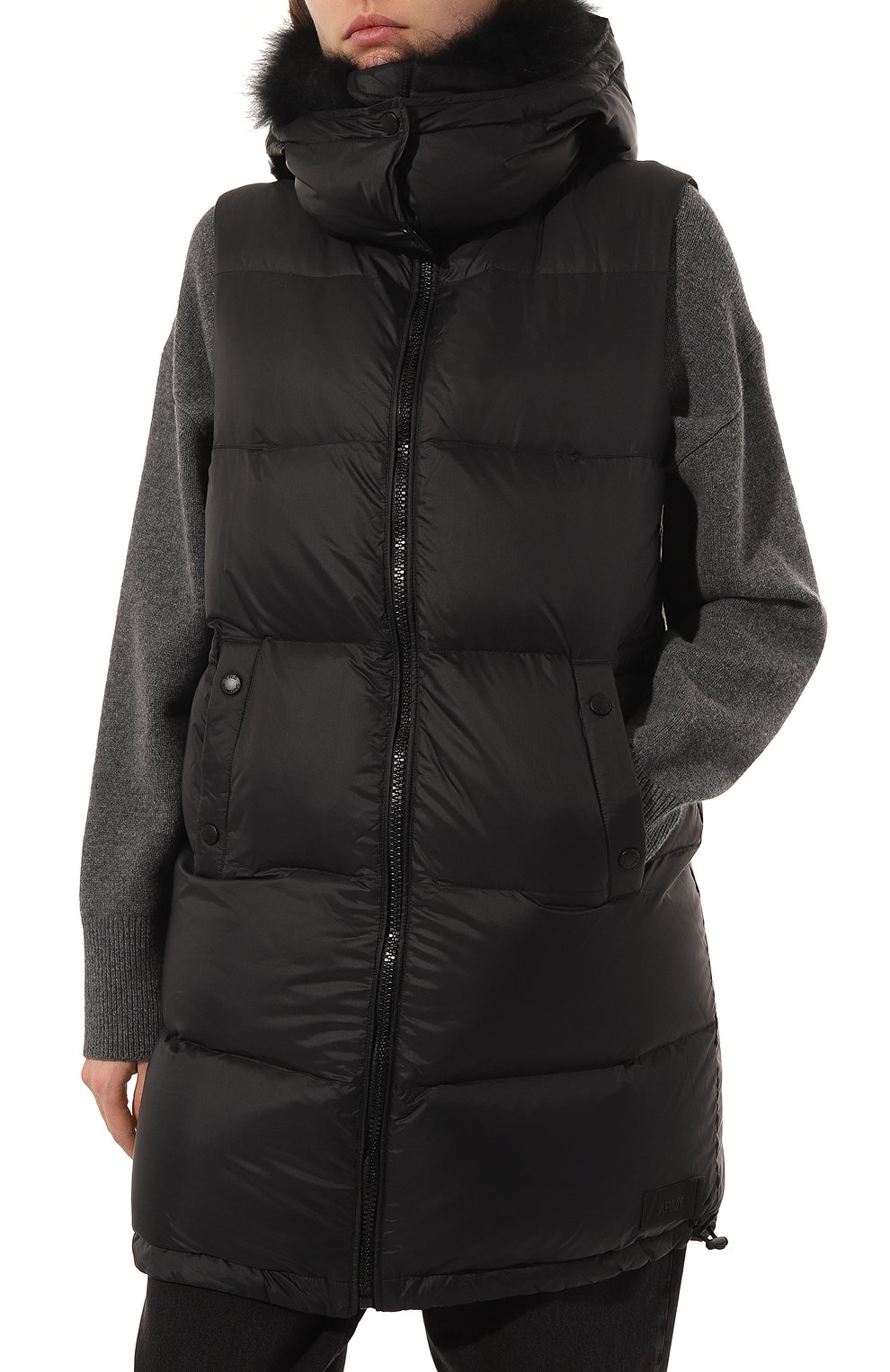 Пуховый жилет YVES SALOMON, арт. 22WFG02590M07W, фото 3