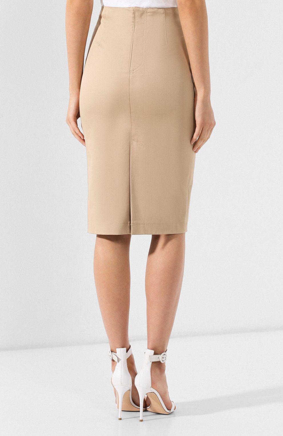 Хлопковая юбка REDVALENTINO, арт. RR0RAB30/0F5, фото 4
