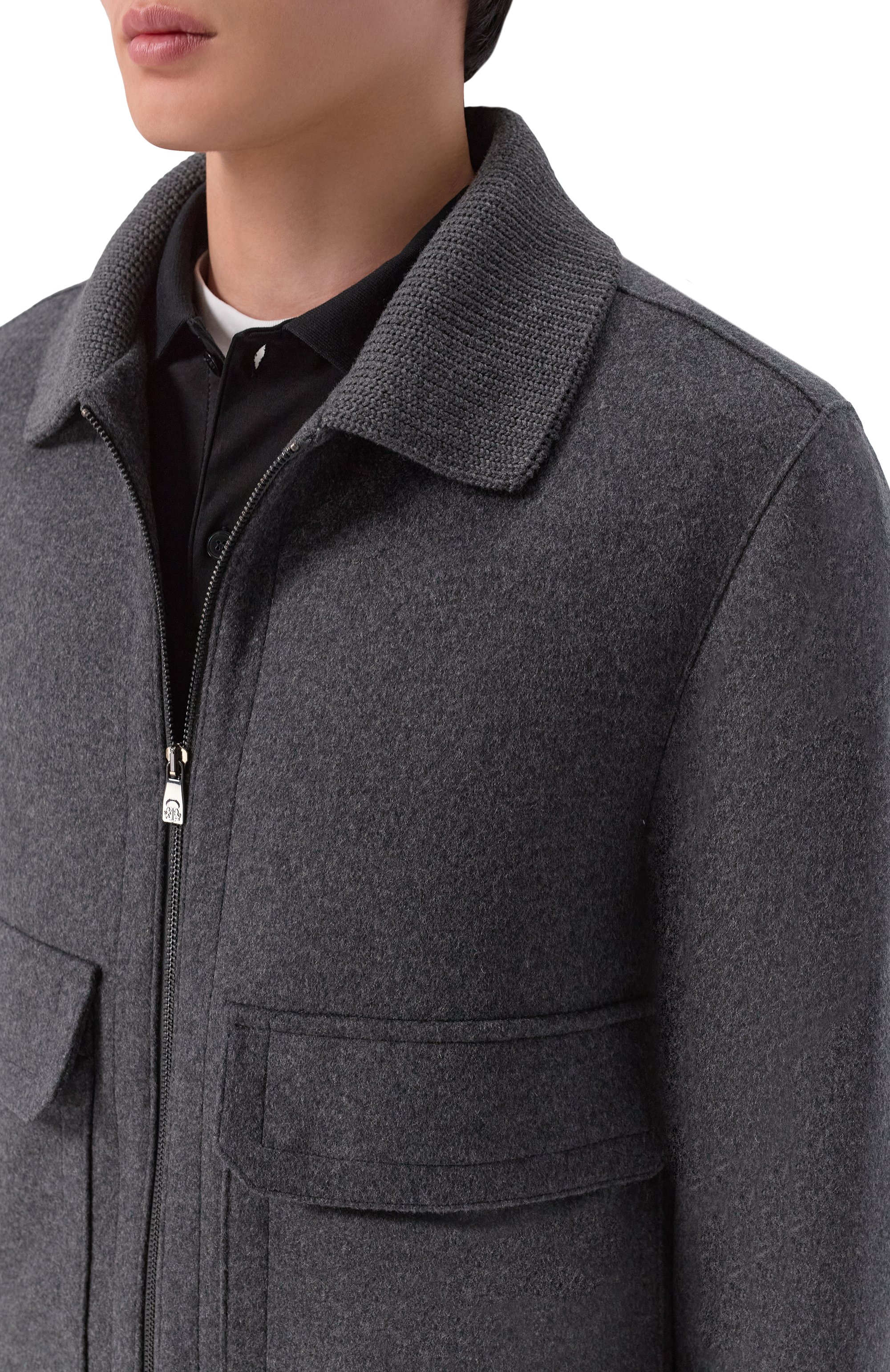 Бомбер из шерсти и кашемира CORNELIANI, арт. 28L5G3/2A20188, фото 5