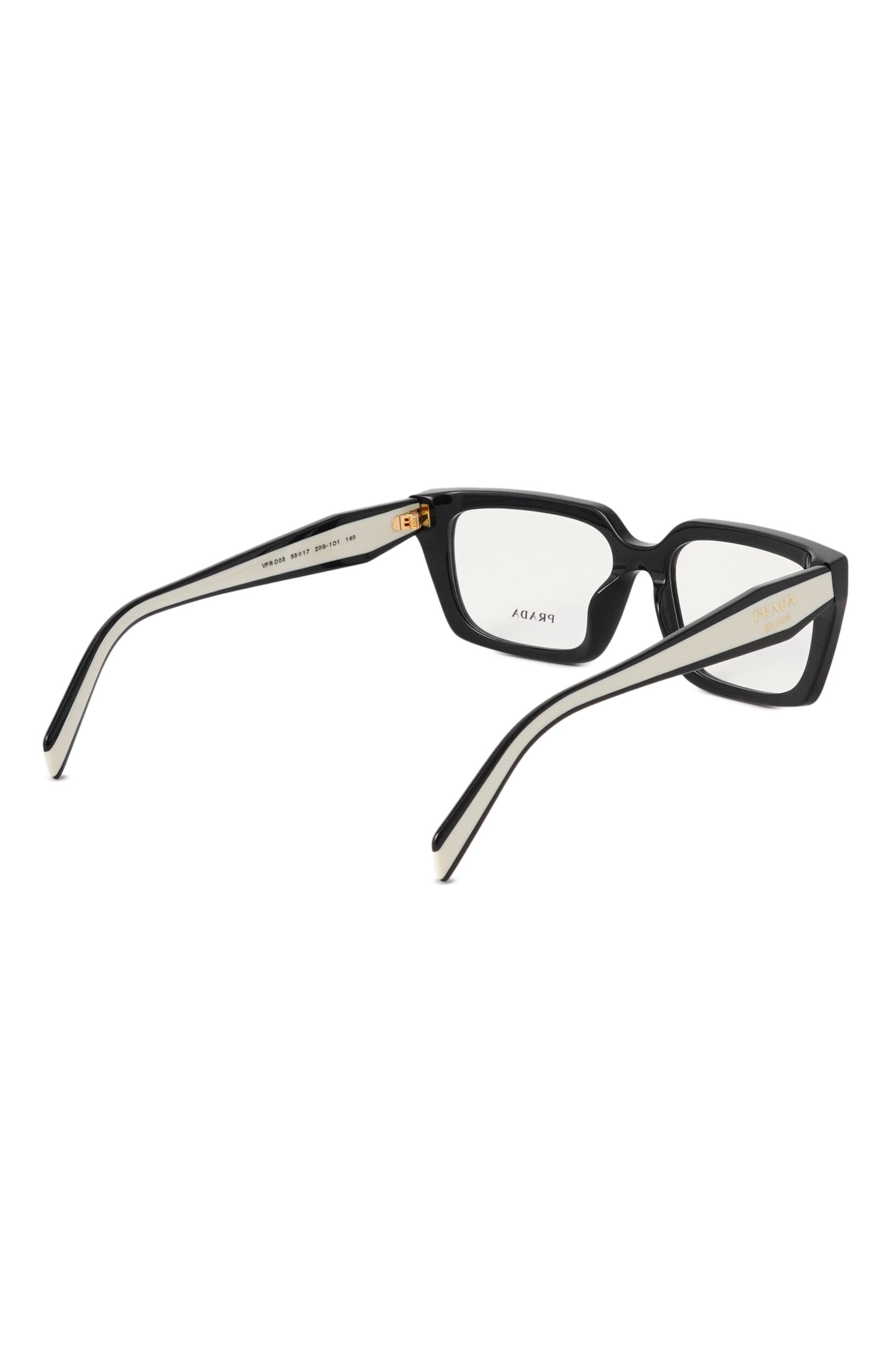 Оправа PRADA черного цвета по цене 33800 руб., арт. D05V-20G101, фото 3 Оправа PRADA, арт. D05V-20G101, фото 3