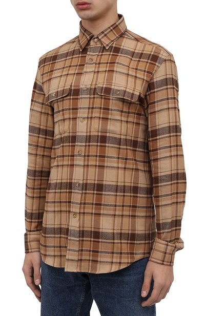 Хлопковая рубашка RALPH LAUREN, арт. 790856145, фото 3