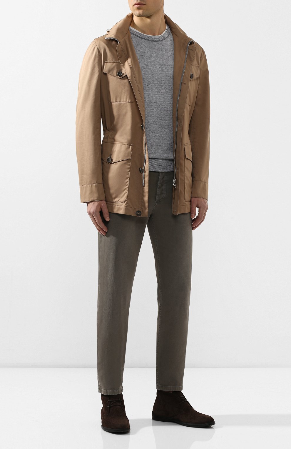 Замшевые ботинки TOD’S, арт. XXM07B00D80RE0, фото 2