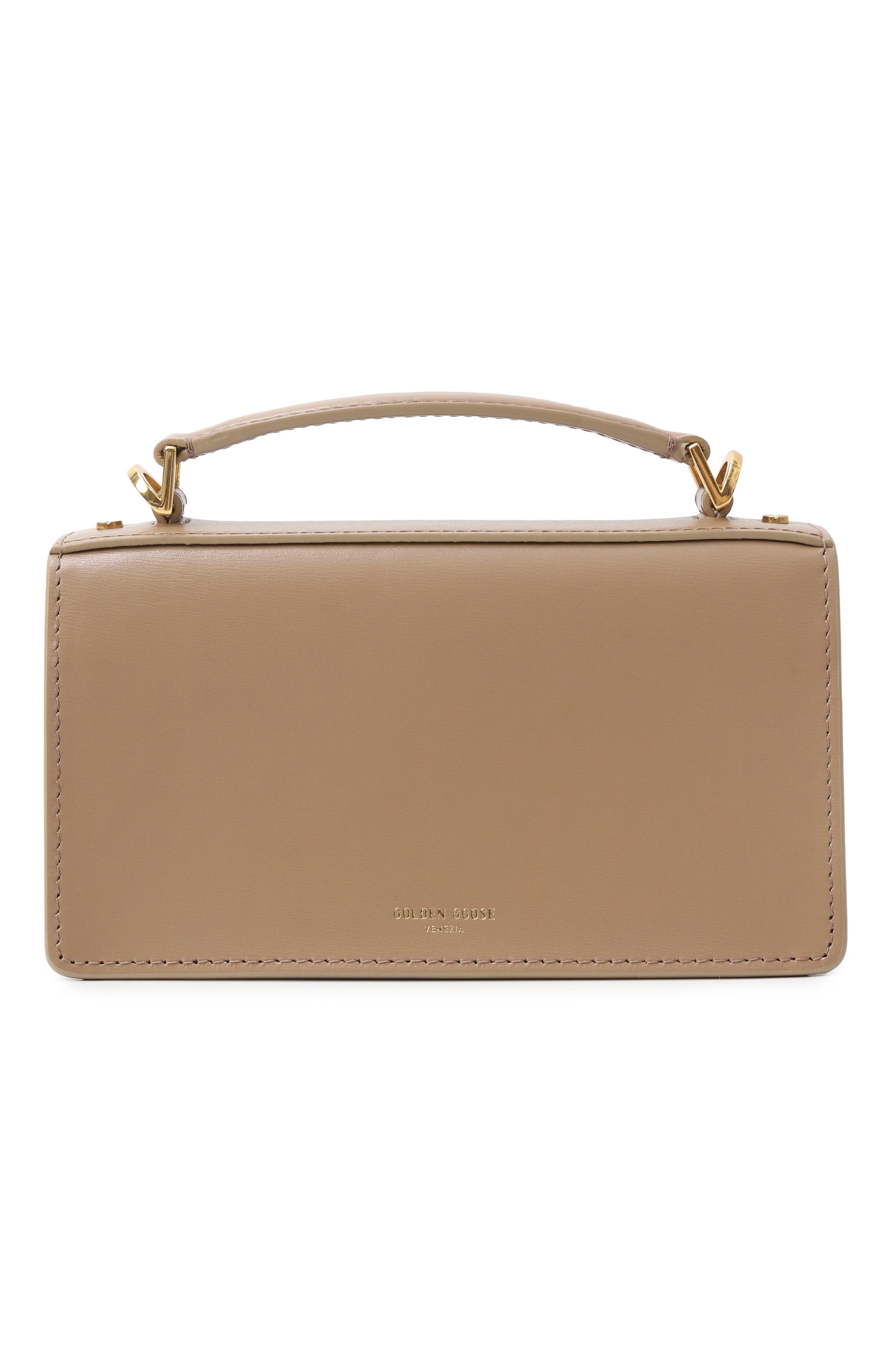 Сумка venezia small GOLDEN GOOSE DELUXE BRAND бежевого цвета по цене 87550 руб., арт. GWA00468.A000565, фото 6 Сумка venezia small GOLDEN GOOSE DELUXE BRAND, арт. GWA00468.A000565, фото 6