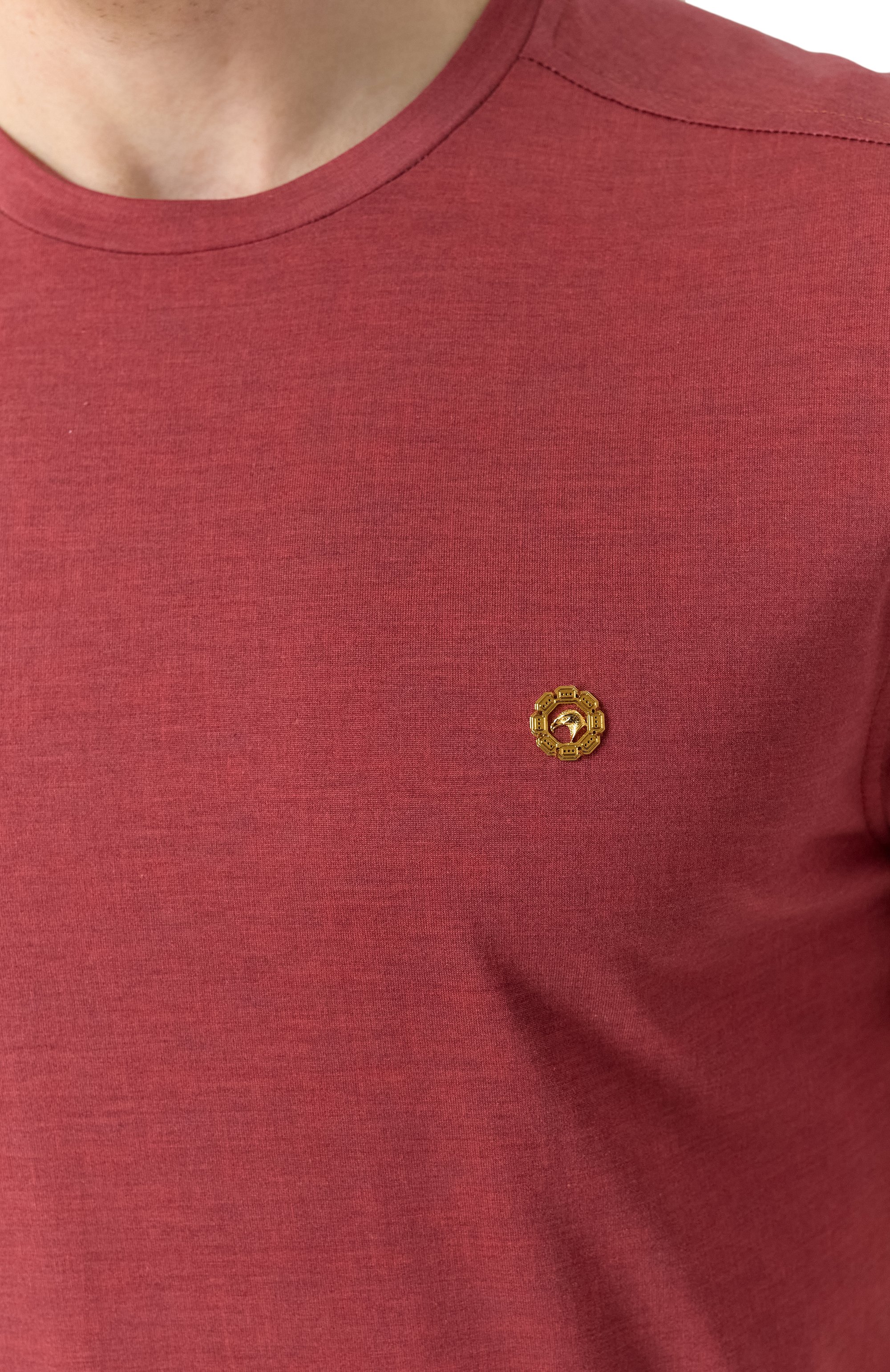 Футболка из шелка и хлопка STEFANO RICCI, арт. MNH5104350/JC2900, фото 5