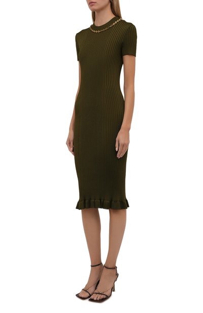 Платье из вискозы GIVENCHY, арт. BW216G4Z9V, фото 3