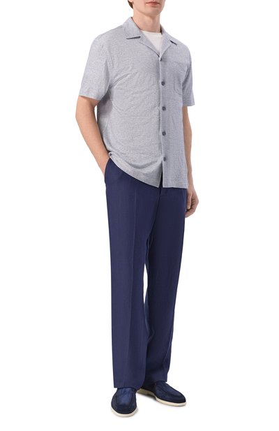 Мужские льняные брюки ANDREA CAMPAGNA, арт. LUCAN0 ELAX/AN1801