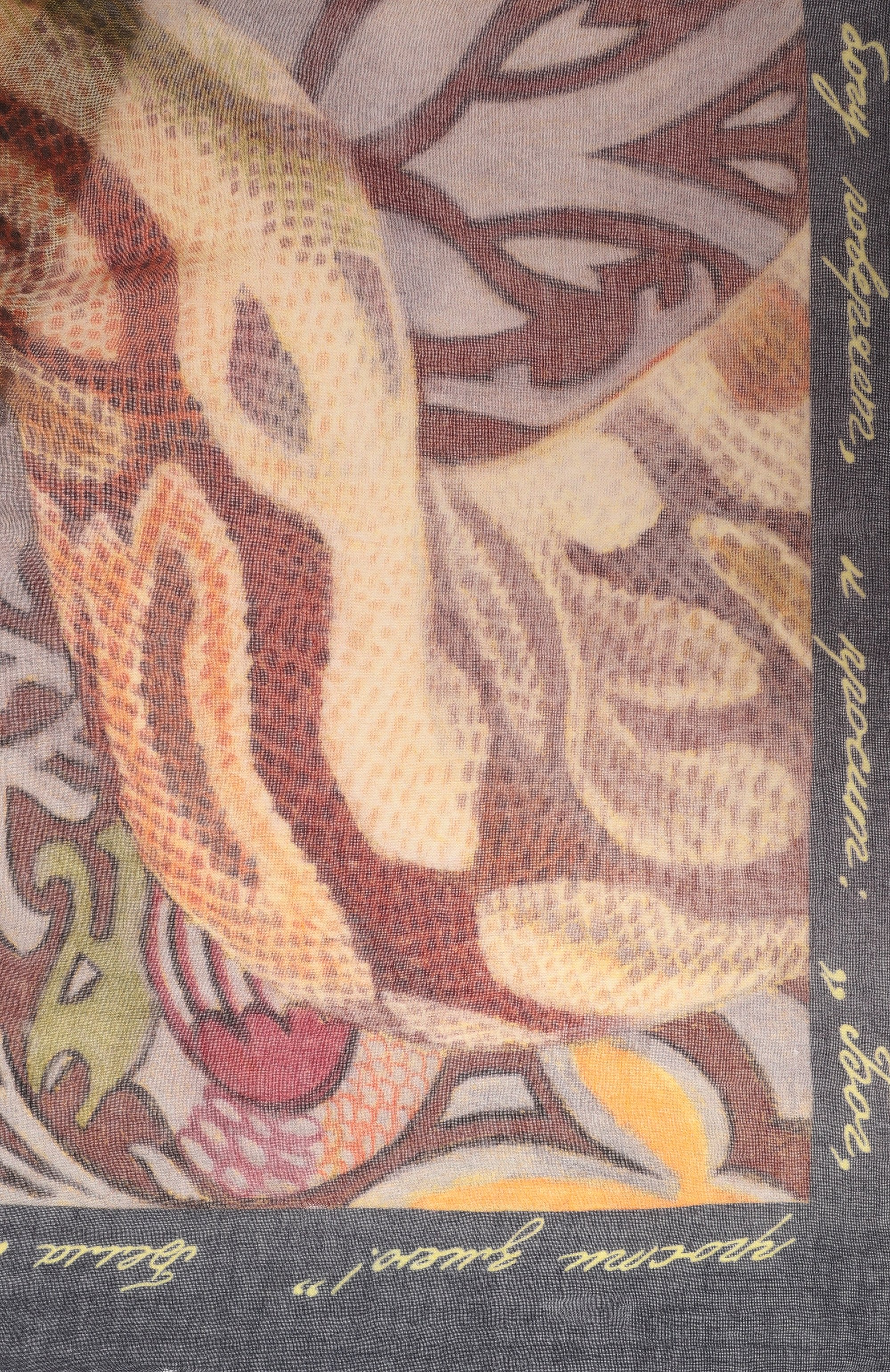 Кашемировая шаль змея GOURJI, арт. 91265817/41114, фото 4