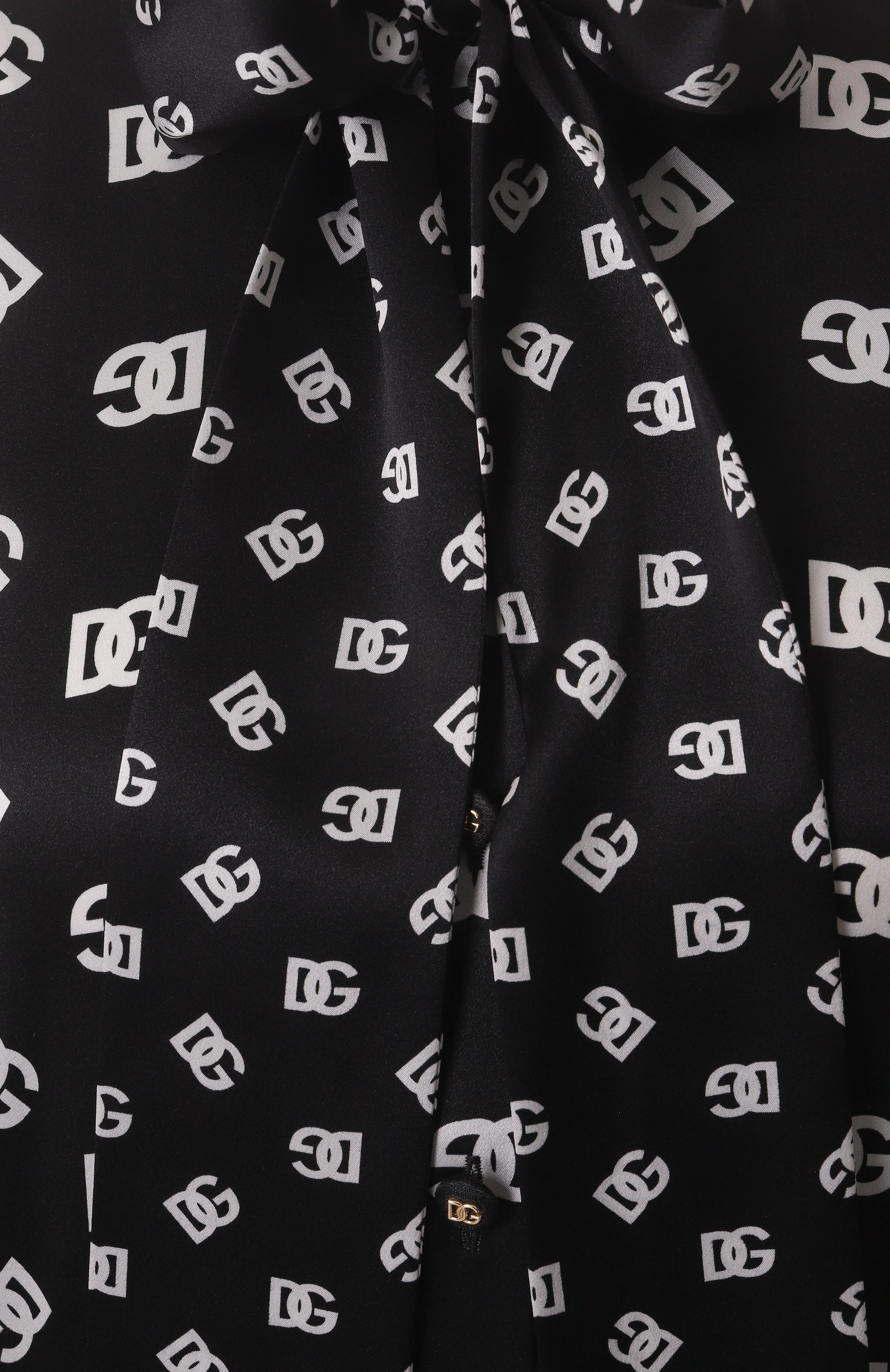 Шелковая блузка DOLCE & GABBANA, арт. F5T41T/HI1X1, фото 6