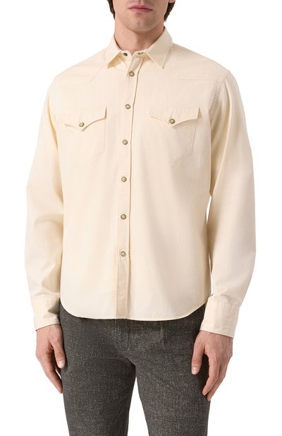 Хлопковая рубашка CANALI, арт. CSL7066/GJ03491, фото 3