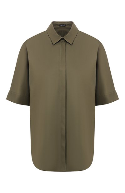 Женская хлопковая рубашка JIL SANDER NAVY, арт. JNWM6008A/JM2434