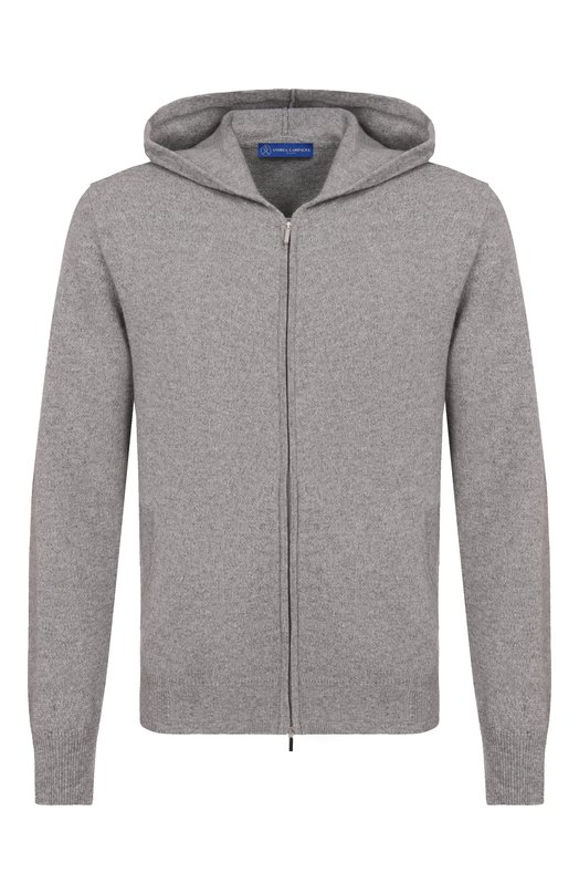 Кашемировый кардиган Andrea Campagna TS01-2221 Серый TS01-2221