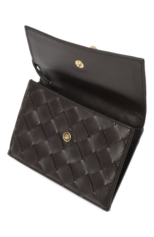 Кожаный кошелек Bottega Veneta 838846/VCPP2 Коричневый  838846/VCPP2 Фото 3