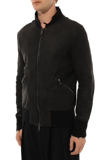 Кожаный бомбер GIORGIO BRATO, арт. GU25F14084, фото 3