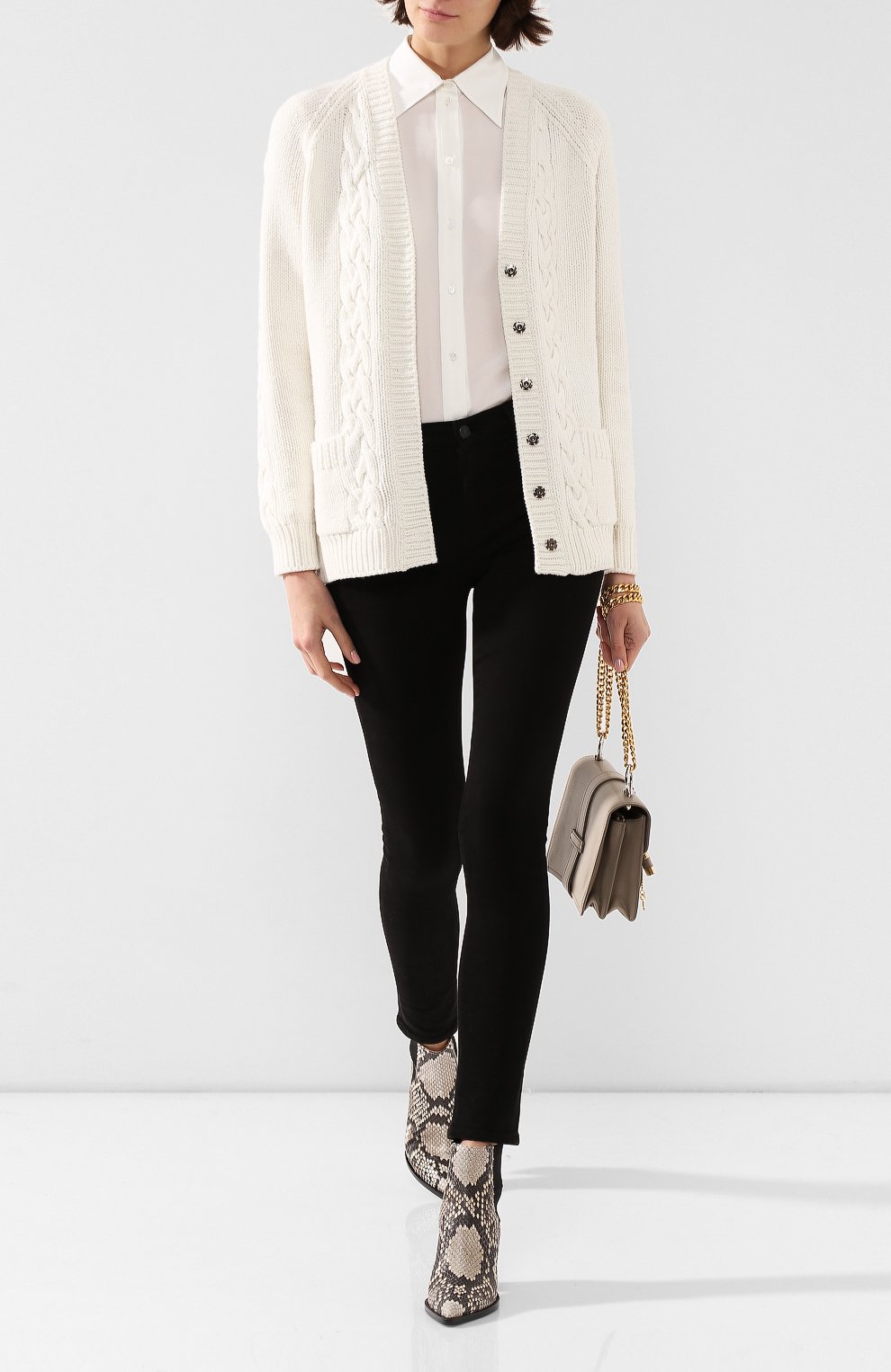 Кашемировый кардиган DOLCE & GABBANA, арт. FX533T/JAWQK, фото 2