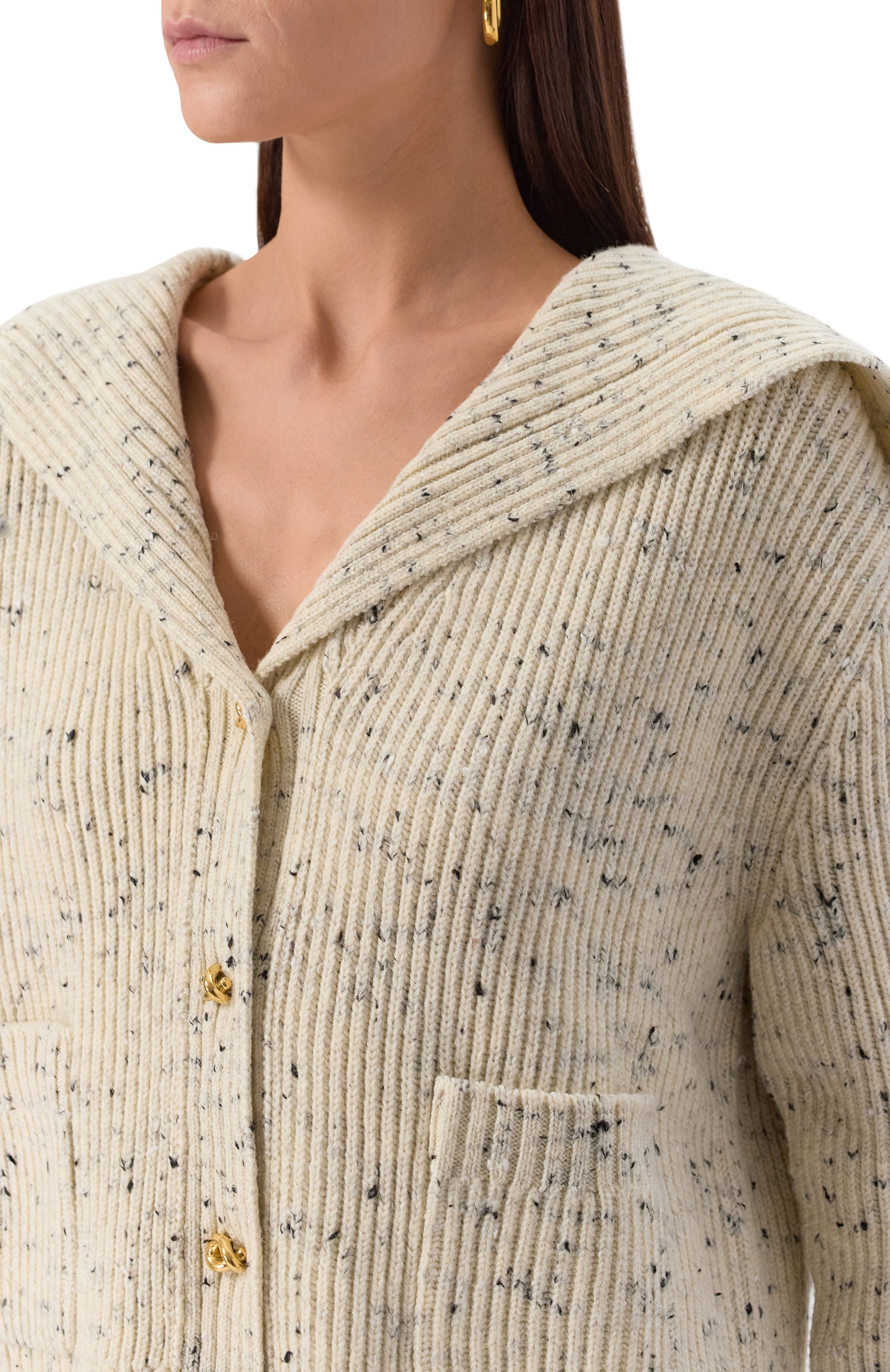 Шерстяной кардиган BOTTEGA VENETA, арт. 838107/V5LV0, фото 5