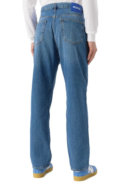 Джинсы nate HUGO BLUE синего цвета по цене 17950 руб., арт. 50529178, фото 4 Джинсы nate HUGO BLUE, арт. 50529178, фото 4