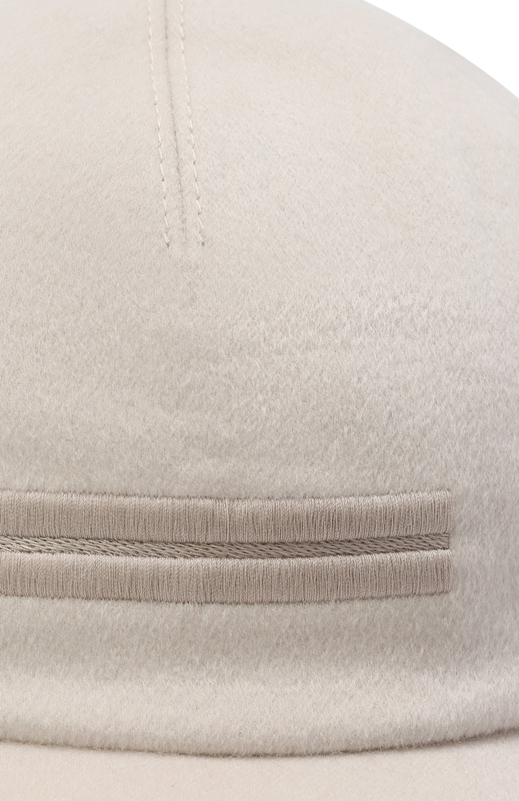 Кашемировая бейсболка ZEGNA светло-бежевого цвета по цене 78550 руб., арт. B8D/Z8I09HA8, фото 3 Кашемировая бейсболка ZEGNA, арт. B8D/Z8I09HA8, фото 3