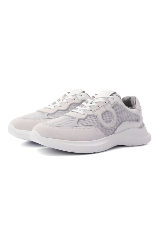 Комбинированные кроссовки Ferragamo 779355 Серый 779355