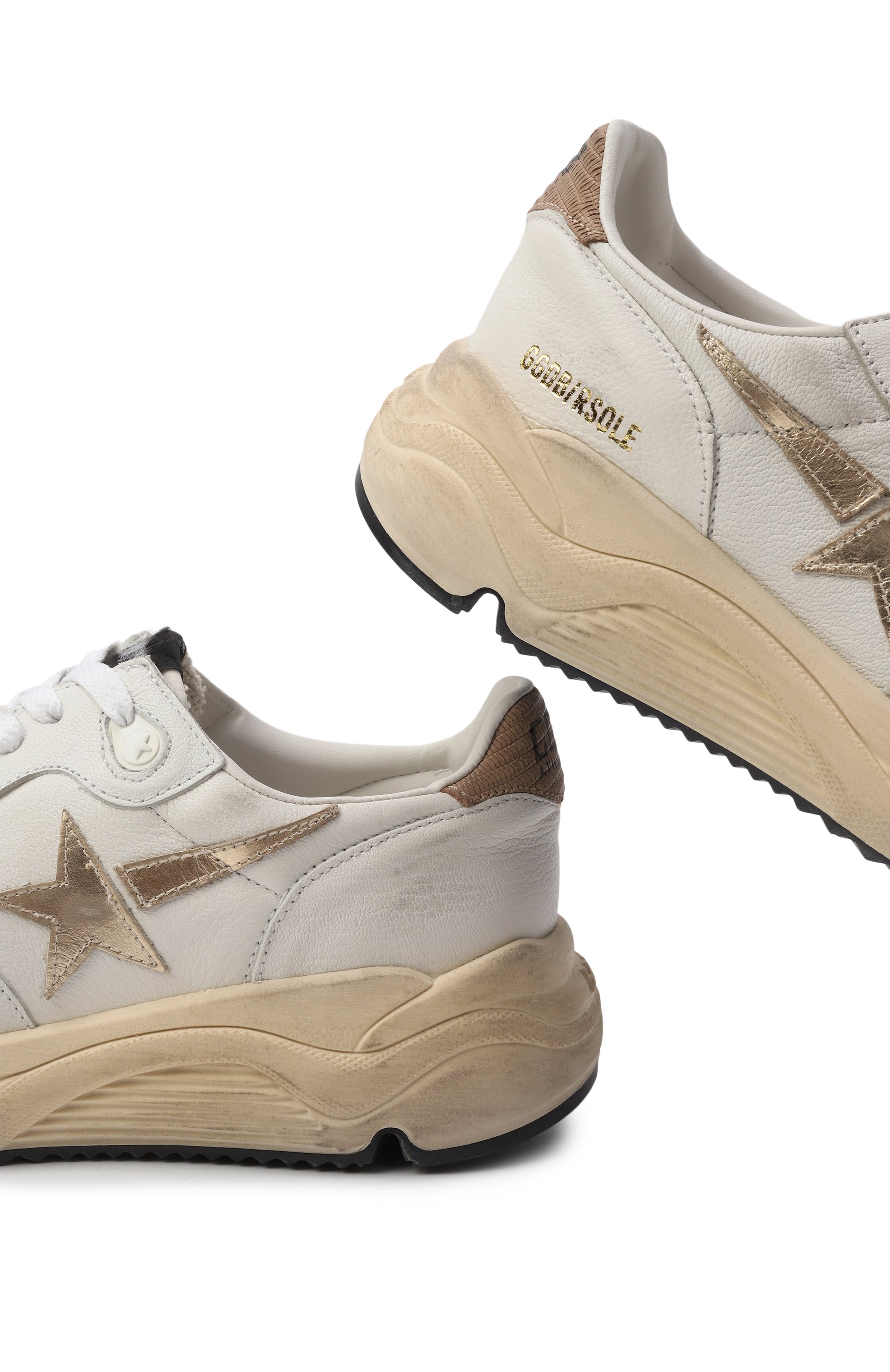 Комбинированные кроссовки running sole GOLDEN GOOSE DELUXE BRAND, арт. GWF00126.F006129, фото 6