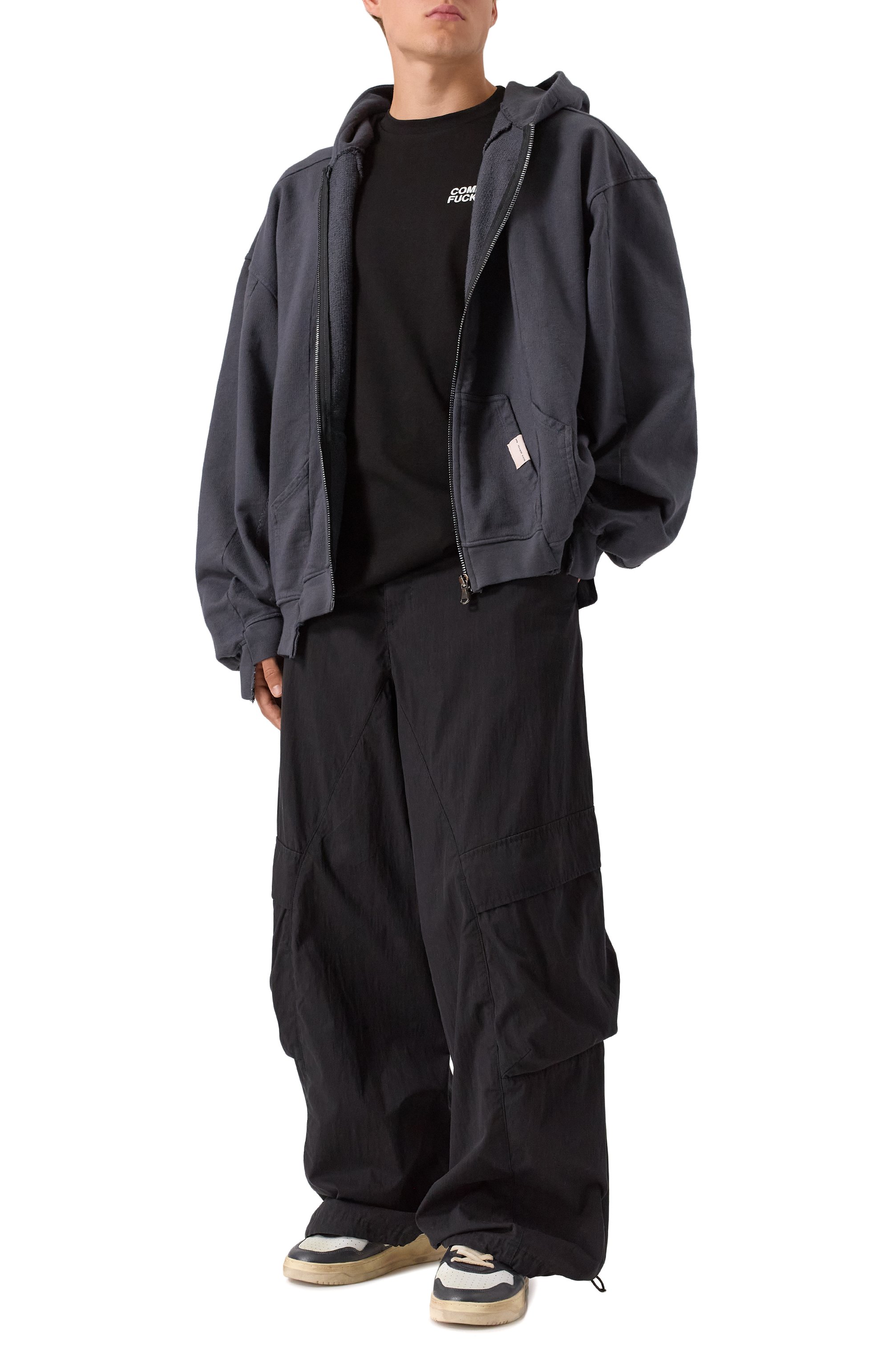 Хлопковая футболка COMME DES FUCKDOWN, арт. CFABW01511, фото 2