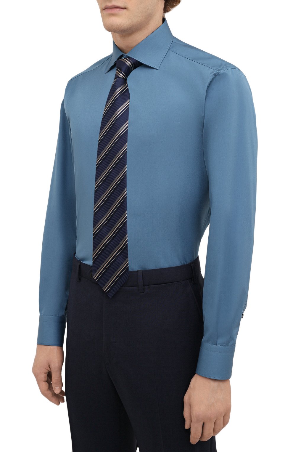 Хлопковая сорочка BRIONI, арт. RCB10L/0105R, фото 4