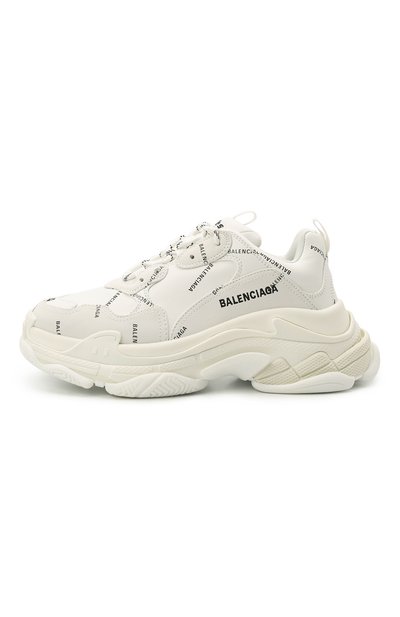 Кожаные кроссовки triple s BALENCIAGA, арт. 524039/W2FA1, фот о 4