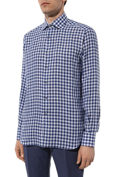 Льняная рубашка STEFANO RICCI, арт. MC002246/L2512, фото 3