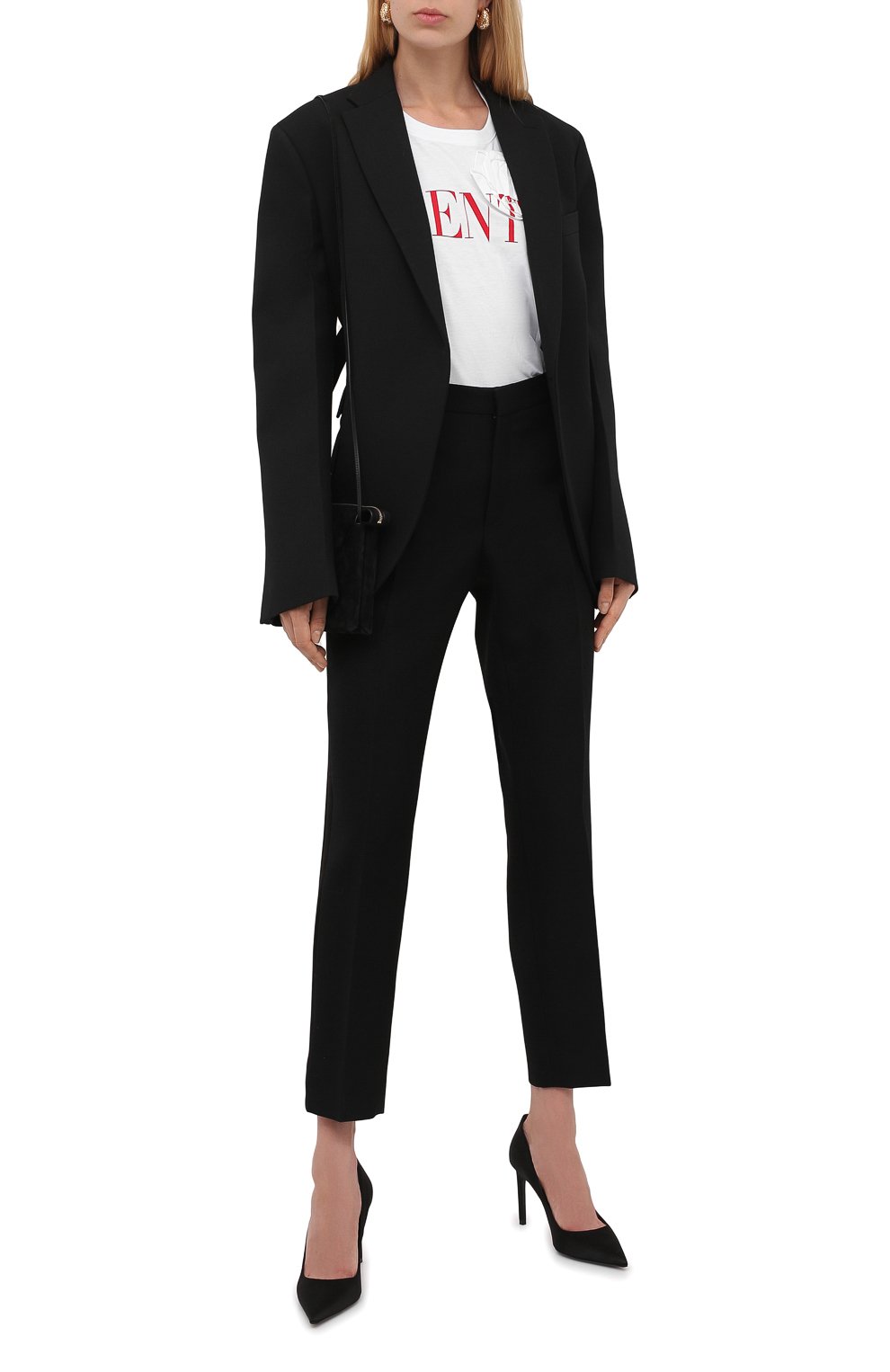 Хлопковая футболка VALENTINO, арт. WB3MG13U6HF, фото 2