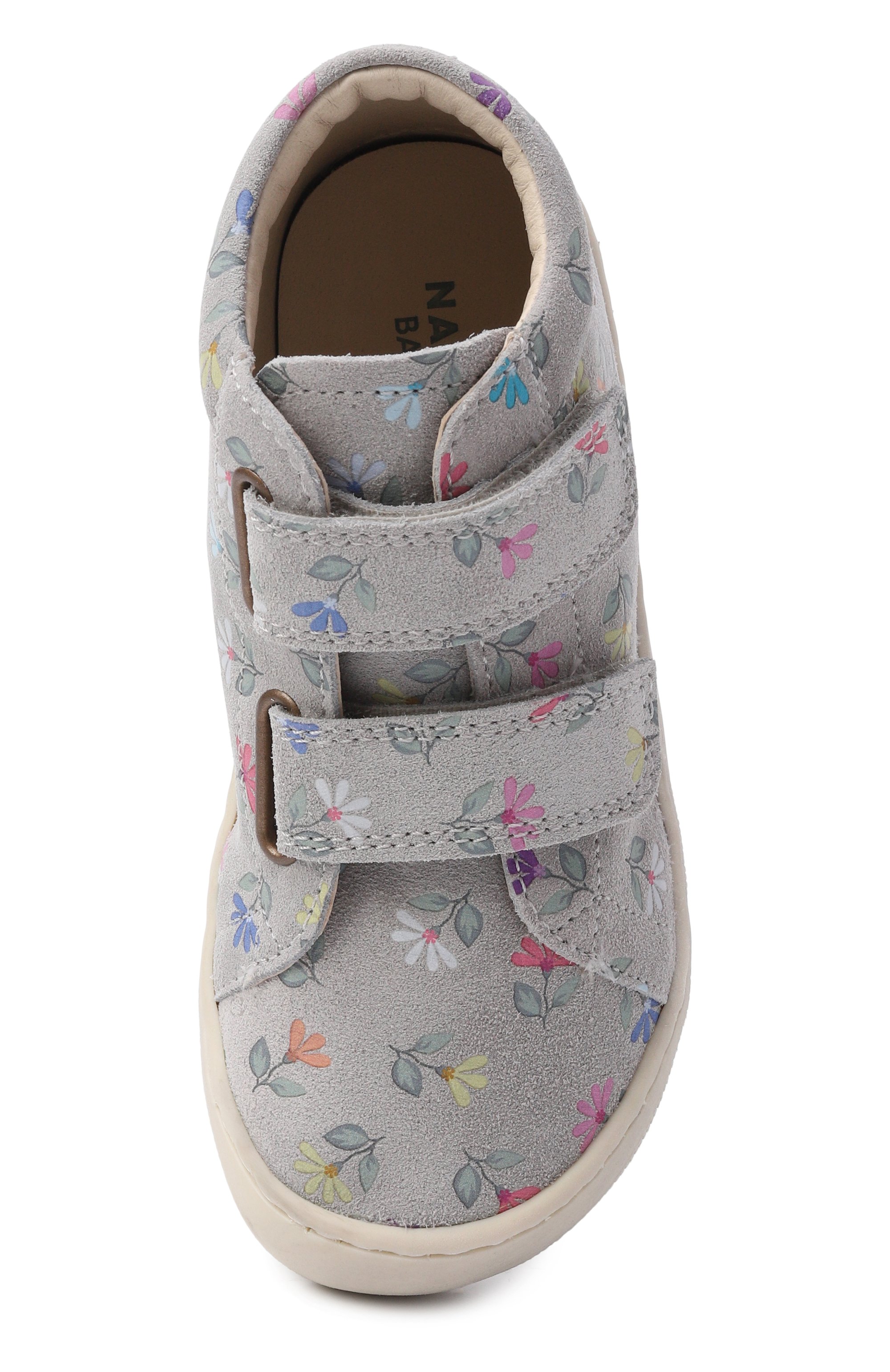 Замшевые кеды amur vl NATURINO светло-серого цвета по цене 12450 руб., арт. 2018468/47, фото 4 Замшевые кеды amur vl NATURINO, арт. 2018468/47, фото 4