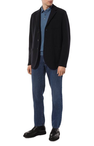 Поло из шерсти и кашемира BRUNELLO CUCINELLI, арт. M2400B2007, фото 2