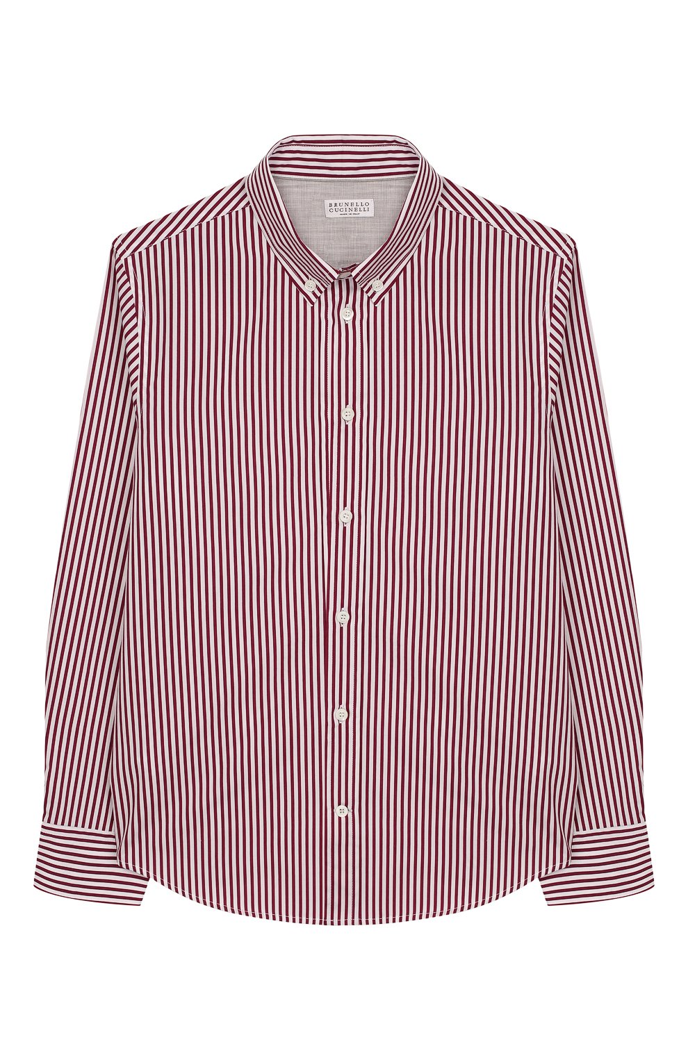 Хлопковая рубашка BRUNELLO CUCINELLI, арт. BN6003008C, фото 1