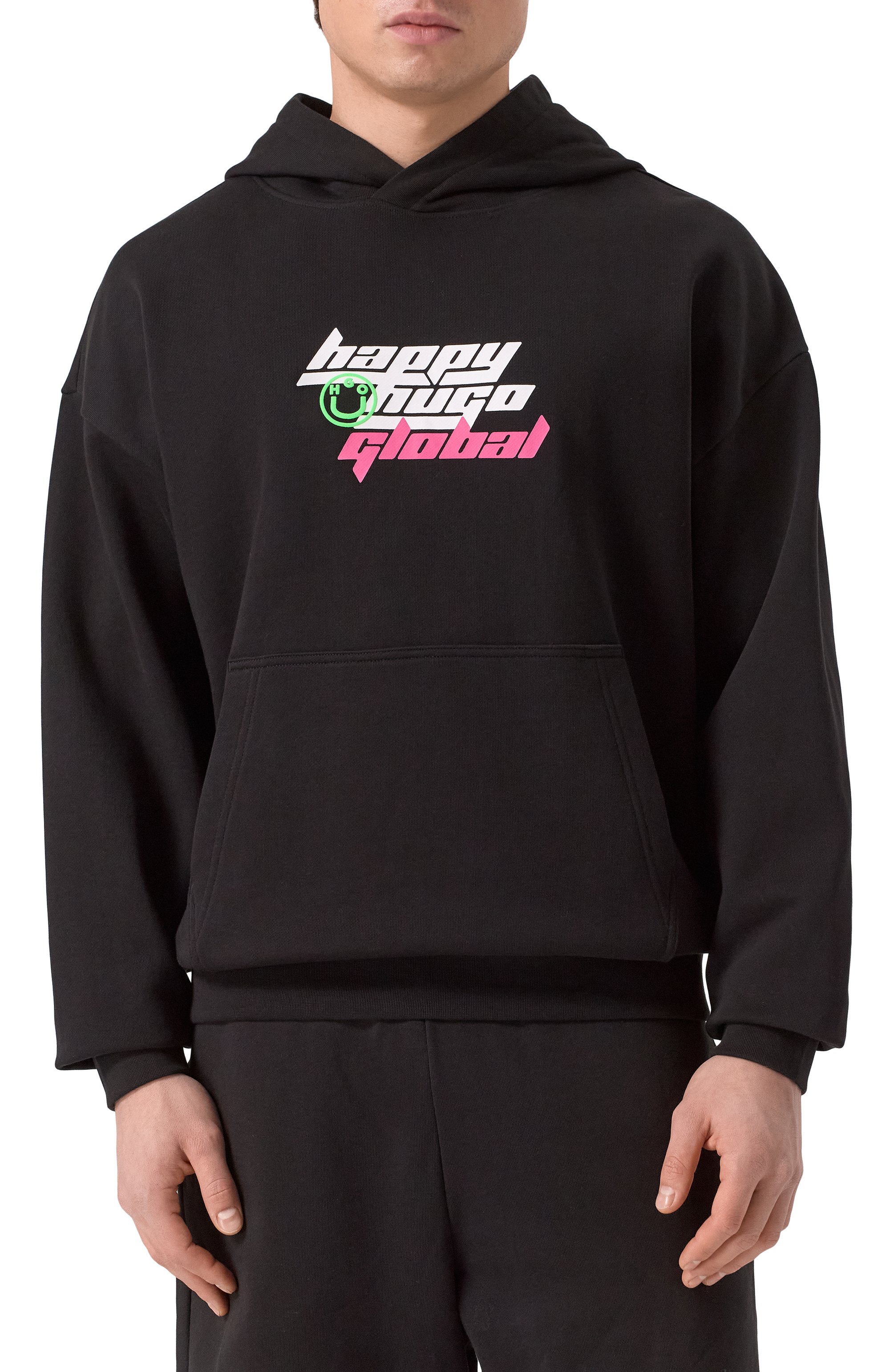 Хлопковое худи HUGO BLUE, арт. 50536113, фото 3