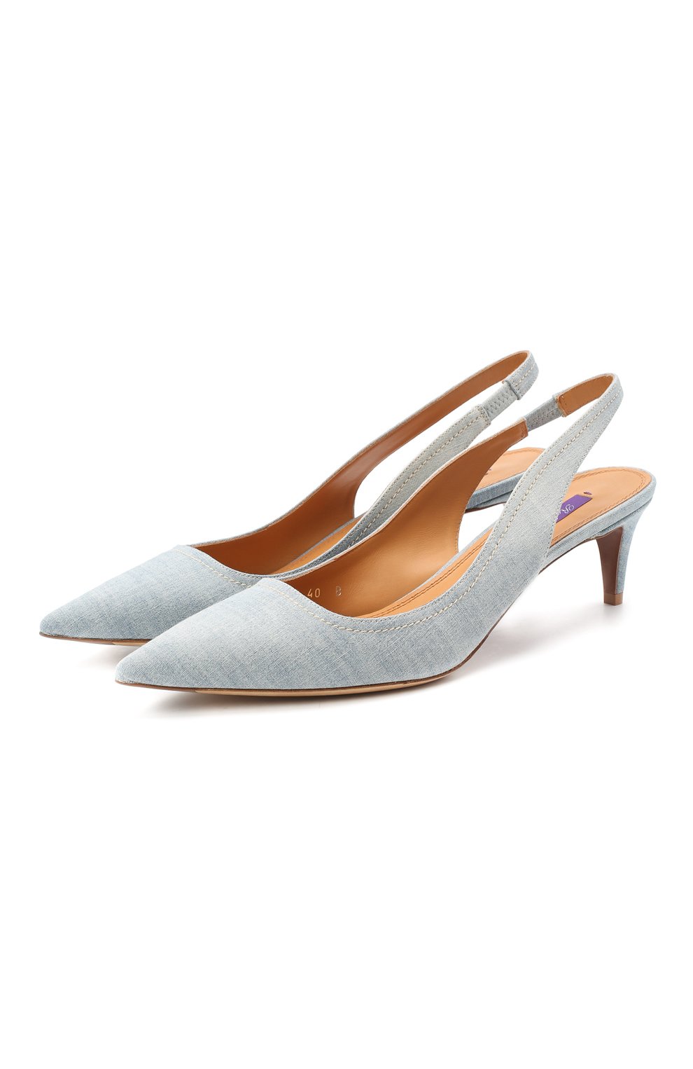 Текстильные туфли cleo RALPH LAUREN, арт. 800803149, фото 1