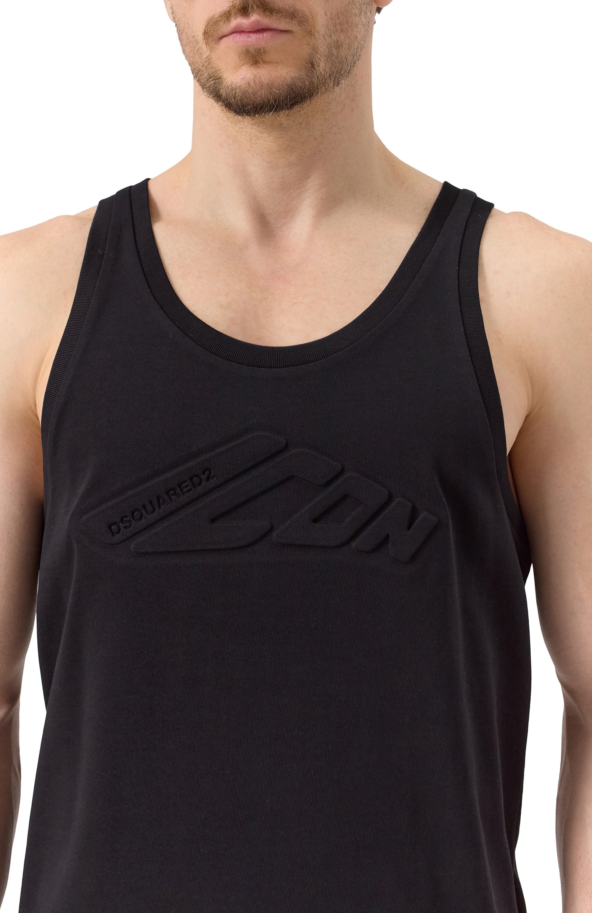 Хлопковая майка DSQUARED2, арт. S79NL0006/D20033, фото 5