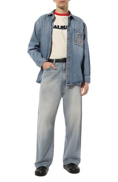 Хлопковая футболка BALMAIN, арт. BH0EF066/BC52, фото 1