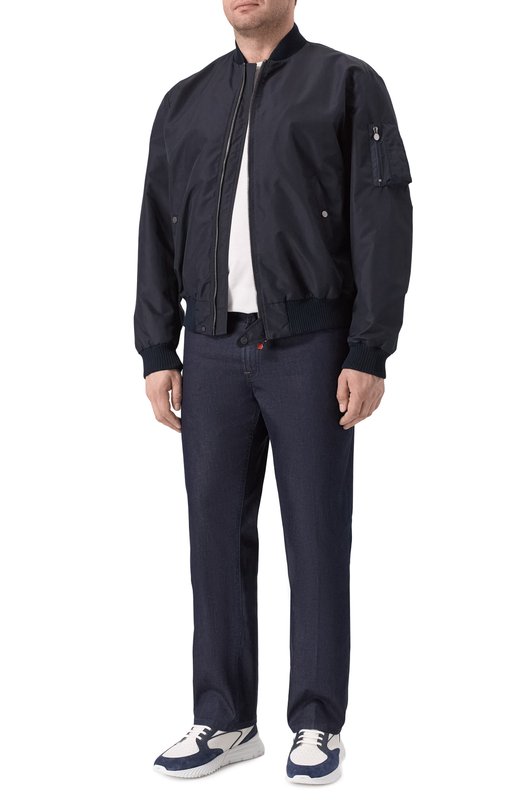 Бомбер Kiton UW2367V0827H Синий  UW2367V0827H Фото 2