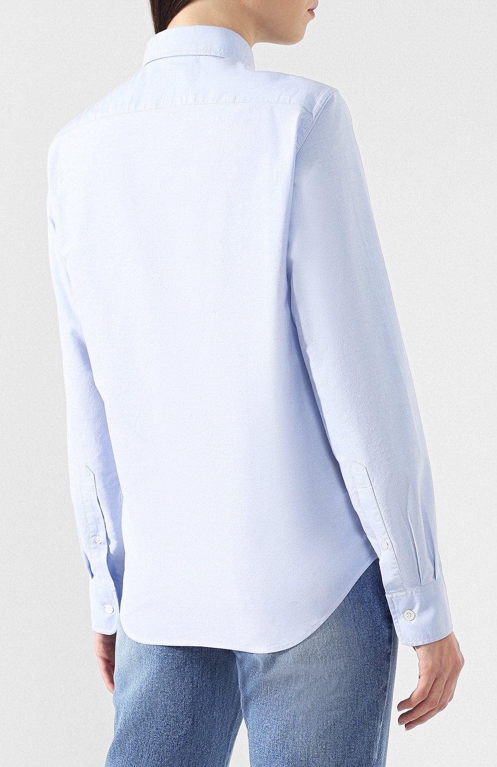 Хлопковая рубашка ACNE STUDIOS, арт. 21Z173/W, фото 4