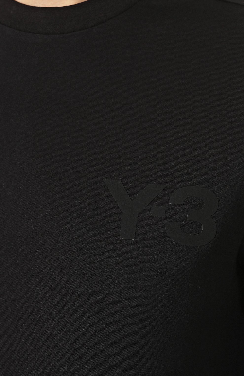 Хлопковый лонгслив Y-3, арт. FN3462/W, фото 5