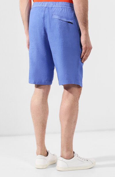 Льняные шорты STONE ISLAND, арт. 7015L0601, фото 4