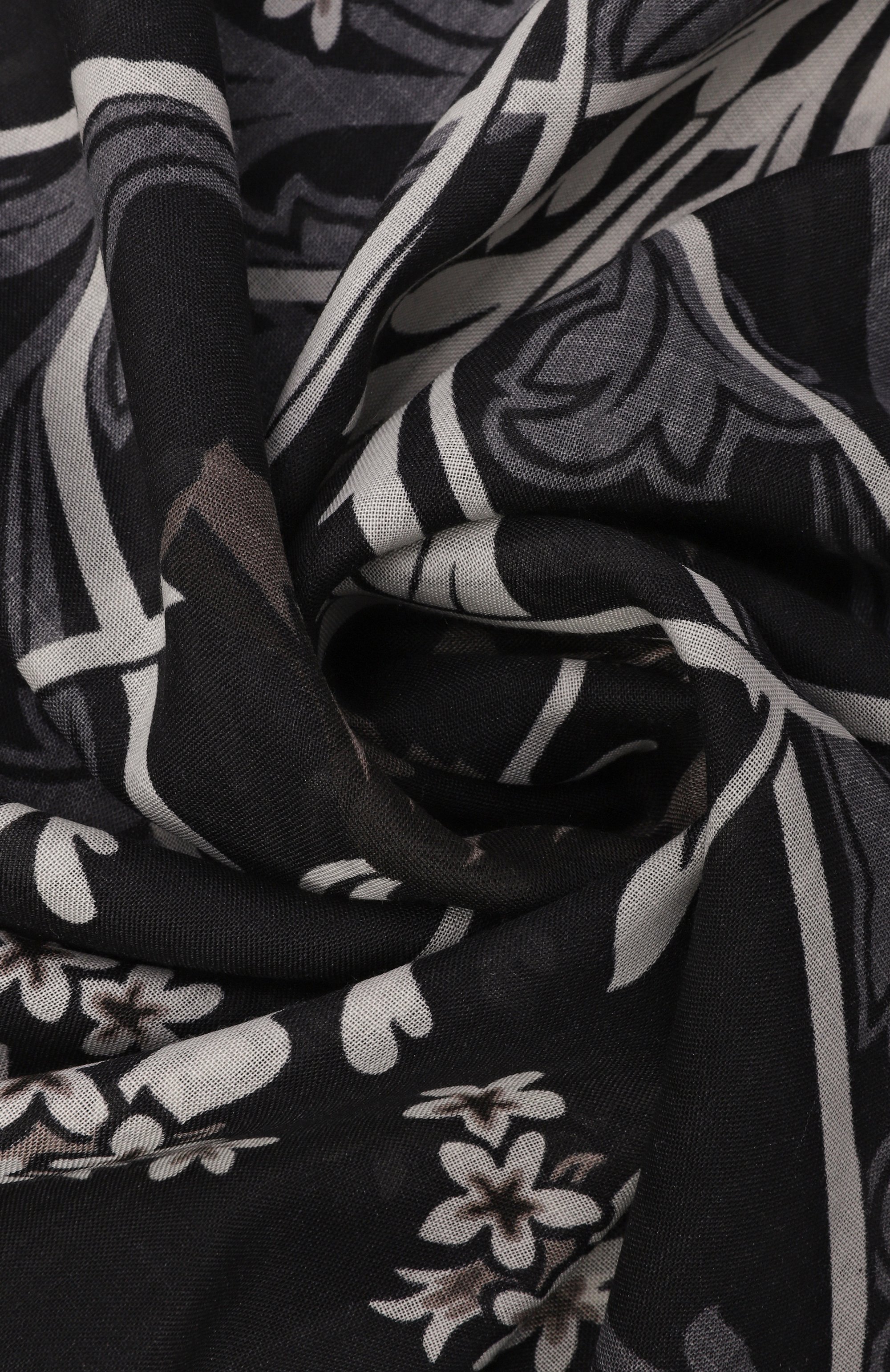 Шаль из шерсти и шелка ELIE SAAB, арт. 710009646F25, фото 3