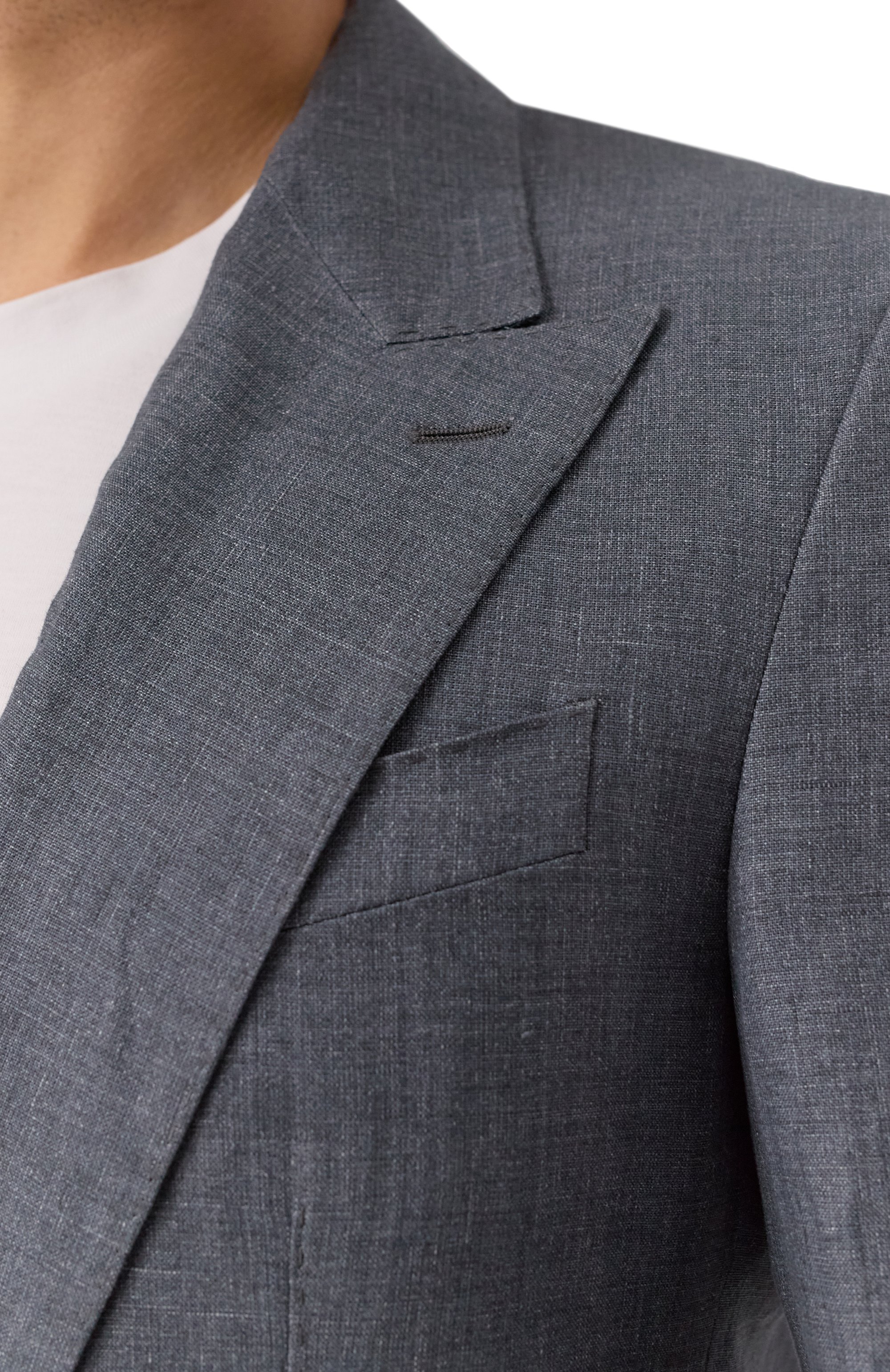 Льняной пиджак DOLCE & GABBANA, арт. G2QS6T/FU4MF, фото 7