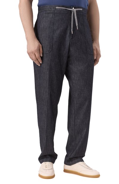 Брюки из хлопка и льна MARCO PESCAROLO, арт. BAIA/51J03, фото 3