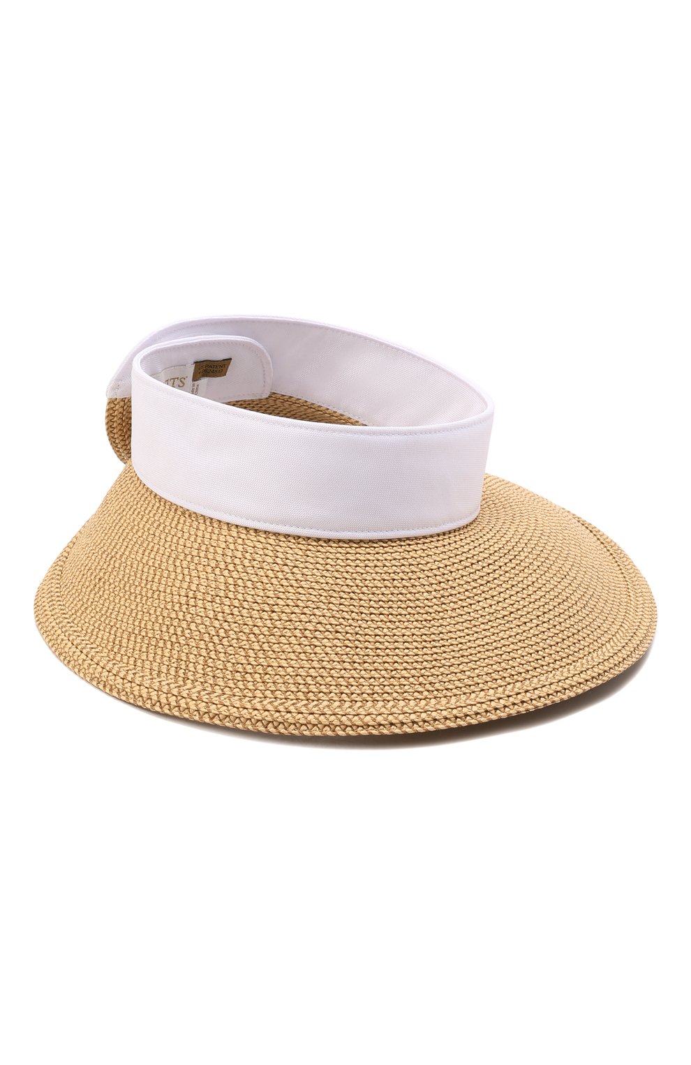 Козырек ERIC JAVITS белого цвета по цене 33350 руб., арт. 13301PEAWHI, фото 1 Козырек ERIC JAVITS, арт. 13301PEAWHI, фото 1