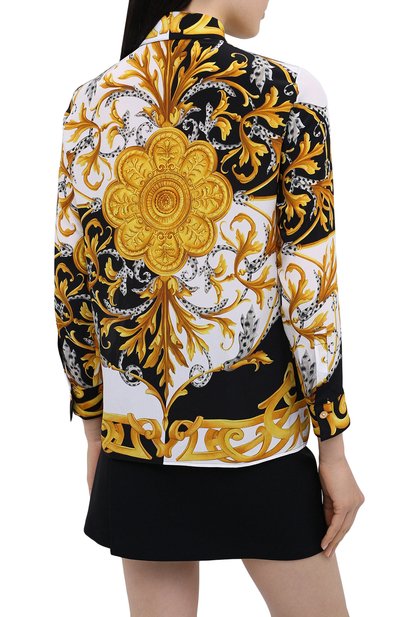 Шелковая рубашка VERSACE, арт. A82662/A235472, фото 4