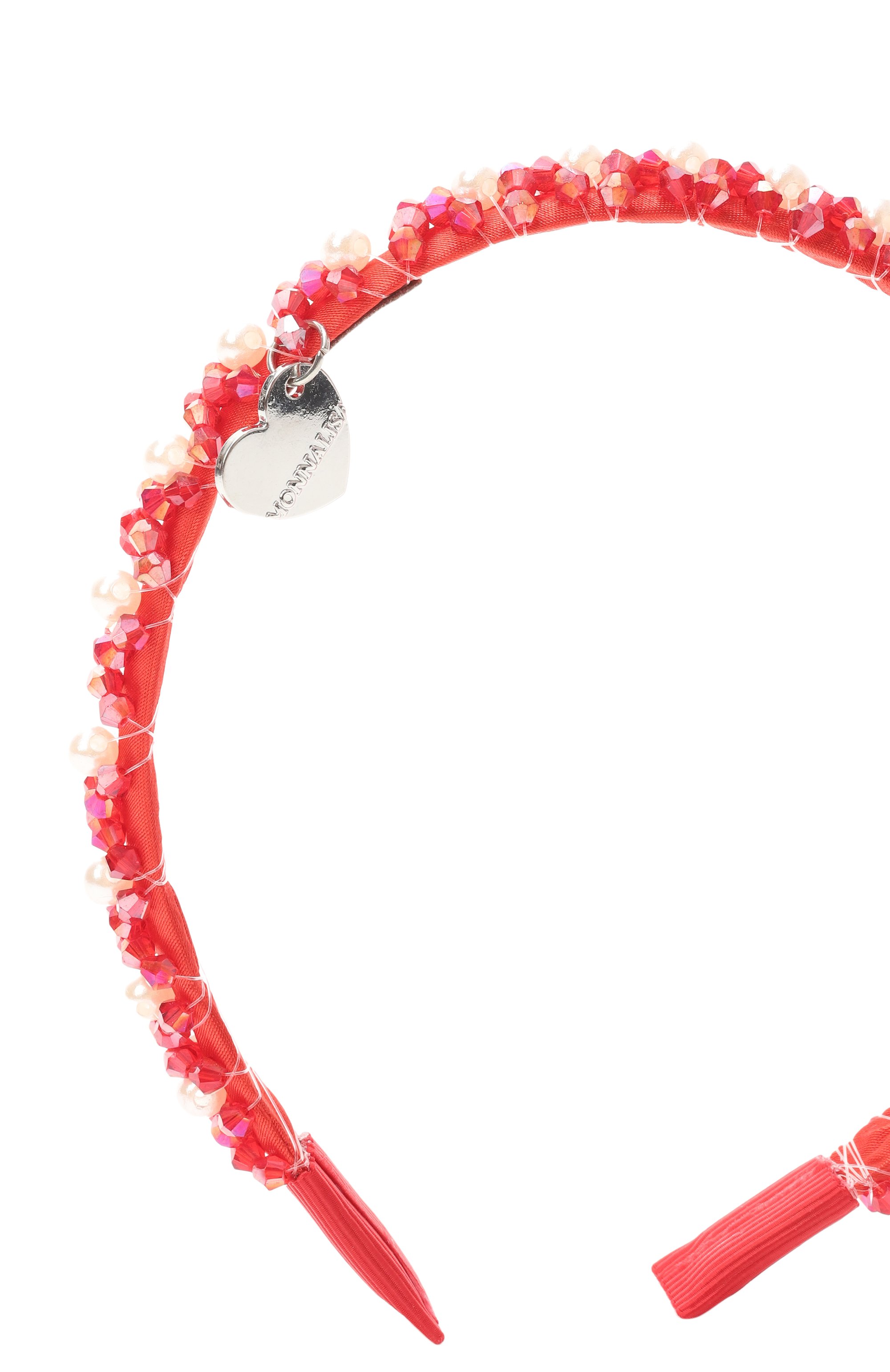 Ободок MONNALISA кораллового цвета по цене 7995 руб., арт. 17E009, фото 3 Ободок MONNALISA, арт. 17E009, фото 3