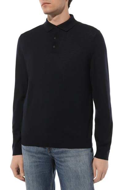 Шерстяное поло BOSS, арт. 50476355, фото 3