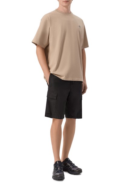Мужские хлопковые шорты STONE ISLAND, арт. L1S15L100020/S0003_001